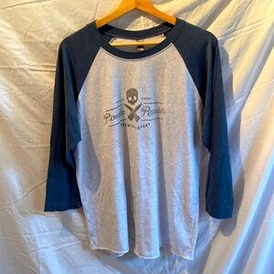 Pirate Republic Brewing Company 3/4 sleeve tshirt